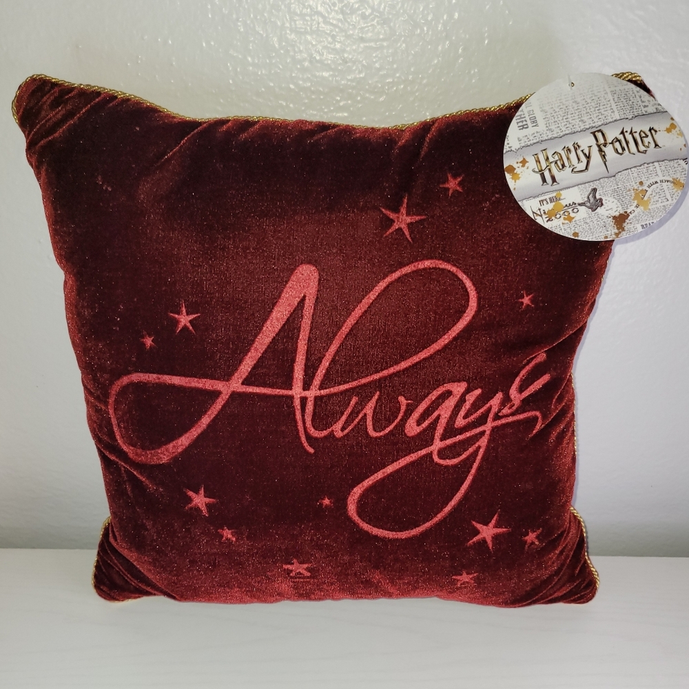 NEW Harry Potter Always 16" Throw Pillow